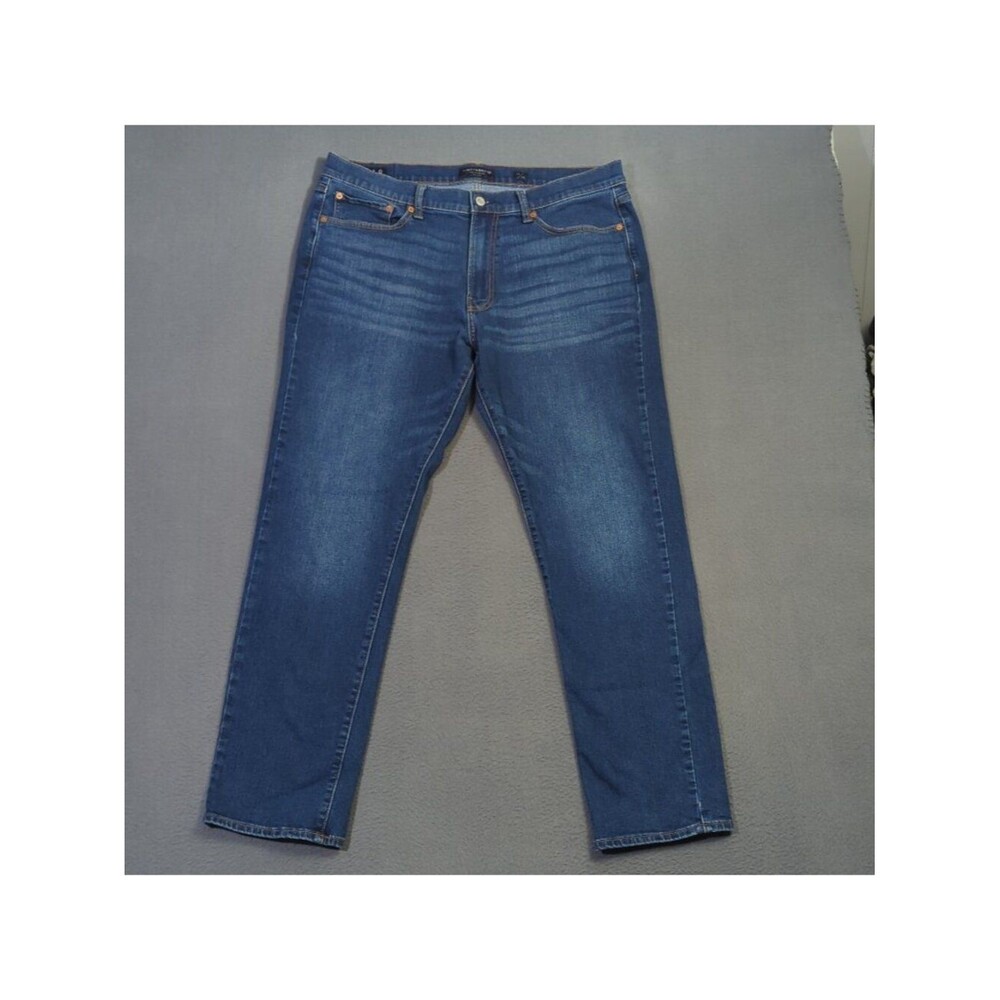 Lucky Brand Jeans Men's 36x32 Fits 38x30 Blue 410 Athletic Slim Denim
